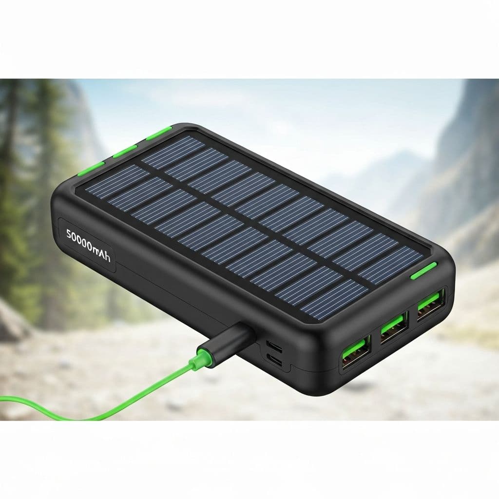 Solar Power Bank 50000mAh