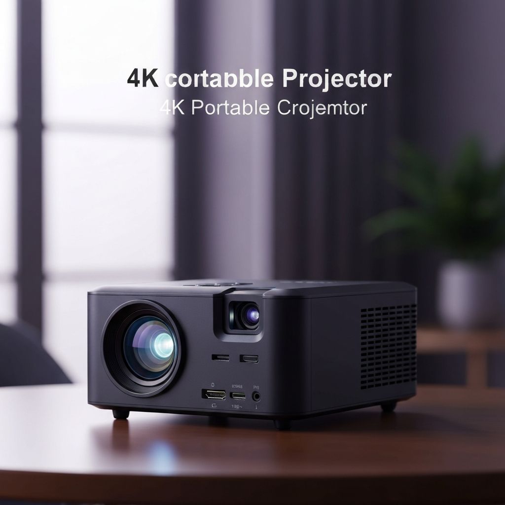 Portable 4K Projector